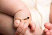 【AURORA GRAN】K18YG Chain Bracelet Oval for Baby