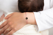 【AURORA GRAN】K18YG Cord Bracelet Round for MOM