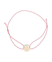 【AURORA GRAN】K18YG Cord Bracelet Round for MOM